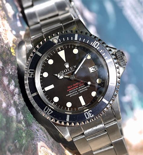 new rolex sea dweller red|rolex sea dweller 16600 price.